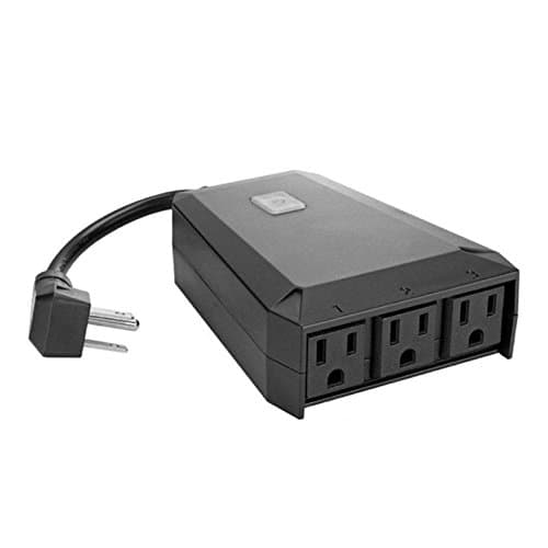 Outdoor WIFI Socket Smart Wall Plug ON/OFF For Amazon Alexa Google Home Timing App Remote Control Appliances (wifi switch 3 socket)