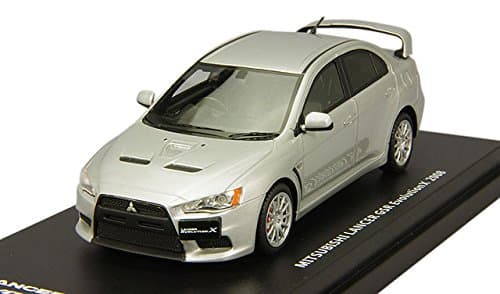 LA-X 1/43 Mitsubishi Lancer Evolution X Silver