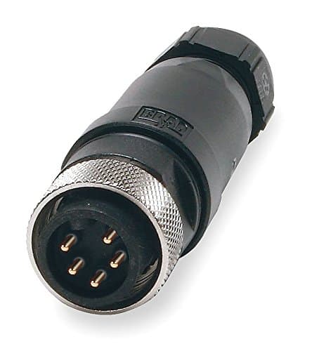 Brad Harrison 1A5002-34 Connector, 5 Pole, Female, 600V, 8 Amp 1A5002-34