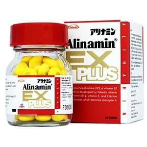Takeda Pharmaceutical ALINAMIN EX PLUS 60 Tablets [For relief of tired eyes, stiff shoulder, and back pain] from Japan