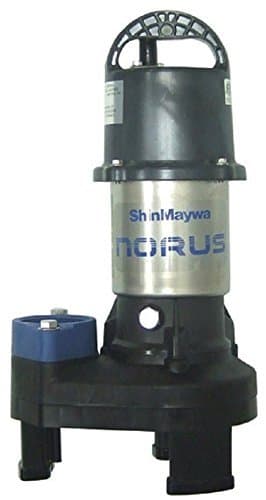 ShinMaywa 50CR2.15S Norus Stainless Steel Submersible Pump, 1/5 Horsepower by ShinMaywa