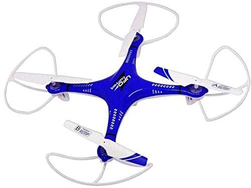 AKSHAT LH-X10, Blue FPV 2.4Ghz RC Drone Quadcopter 6Axis 6CH 3D Flying LED Flashing Light