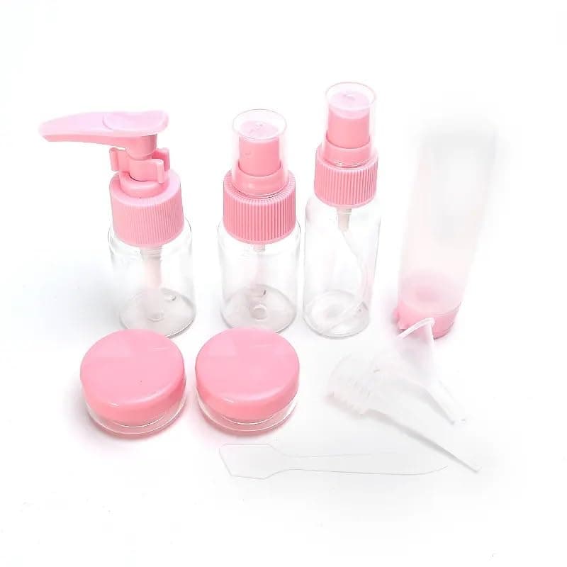 Right Products Travel Bottle Set Toiletries Liquid Containers for Cosmetic Make-up Refillable Bottles.