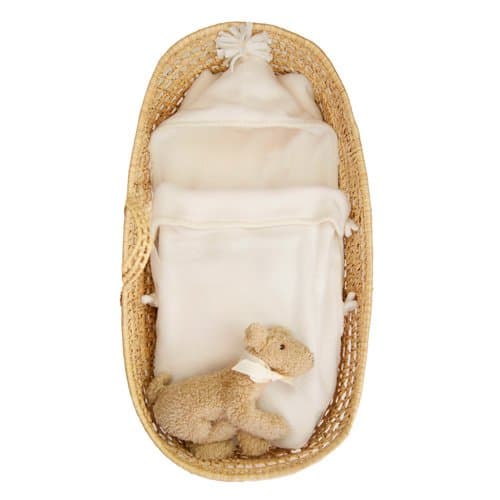 Tuppence and Crumble Soft Fleece Cream Nap-Sack 0-6 months