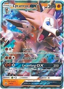 Pokemon Lycanroc GX - SM14 - Promo - Black Star Promo