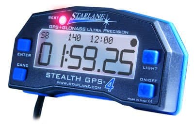 Starlane Stealth GPS 4X Lap Timer With Track Mapping