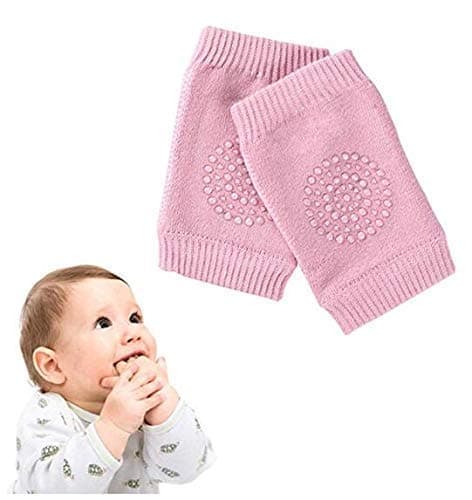 MANSTE ENTERPRISE Baby Knee Pads for Crawling, Anti-Slip Padded Stretchable