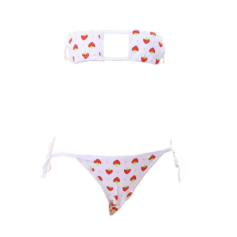 Cute Anime Lingerie Sets Sexy Bra and Panty Set Costume Cosplay Bikinis for Women