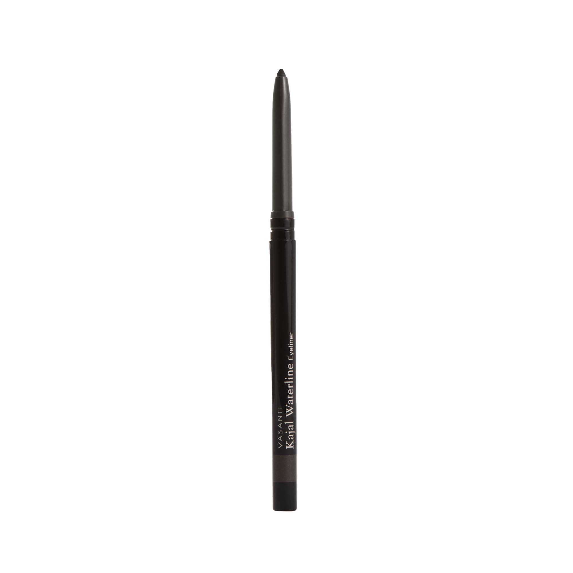 VASANTI Kajal Waterline Eyeliner Pencil - Long-lasting, Waterproof, Smudge-proof, Safe for Sensitive Eyes, Waterline Eye Liner - Opthalmologist Approved and Tested (Rich Brown)