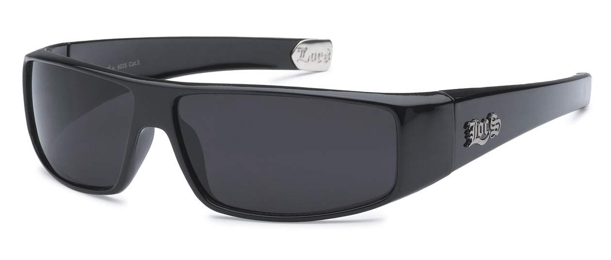 9035 Black Sunglasses | Authentic Gangster Rapper Lowrider Cholo Mens Shades
