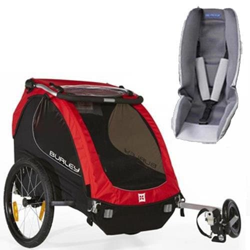 YouSmart Burley - Honey Bee Trailer with Baby Snuggler Kit