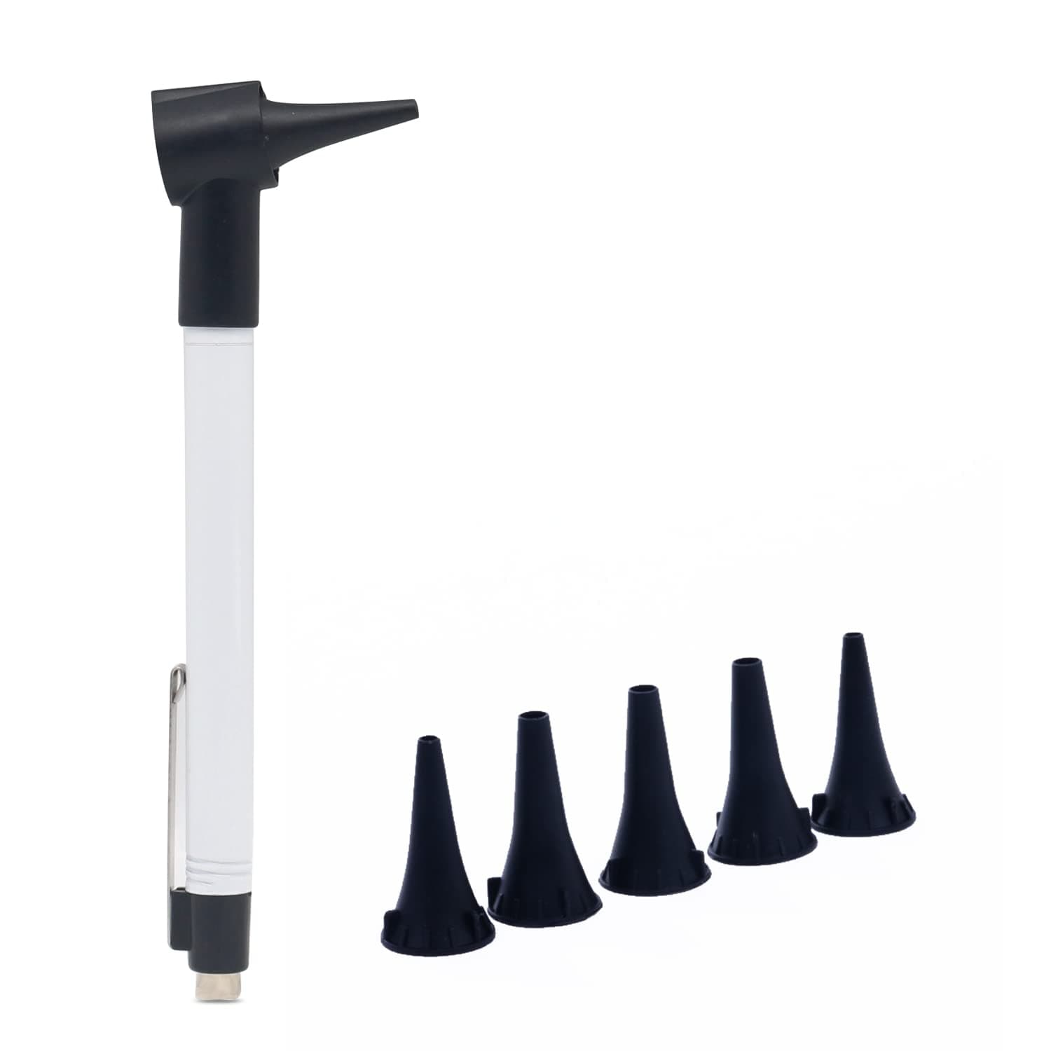 BOCOOLIFE Ear Clean Tool - Mini Otoscopic-kit, Pocket Clip Home Use, Comes with 5 Sized Speculas