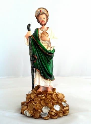 7" Inch Statue of Saint Jude San Judas Tadeo Estatua St Santo Money Dinero by Adep