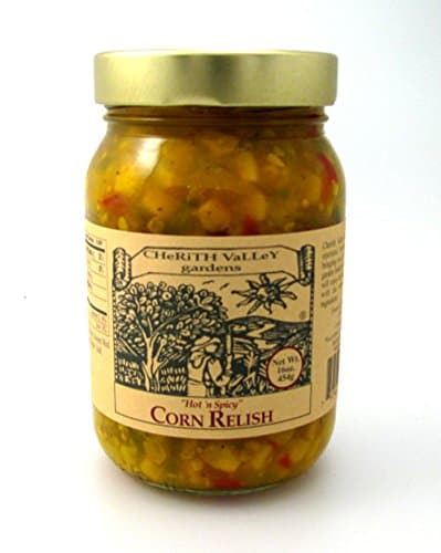 CHeRiTH VaLLeY gardens Hot 'n Spicy Corn Relish, 16 Ounce