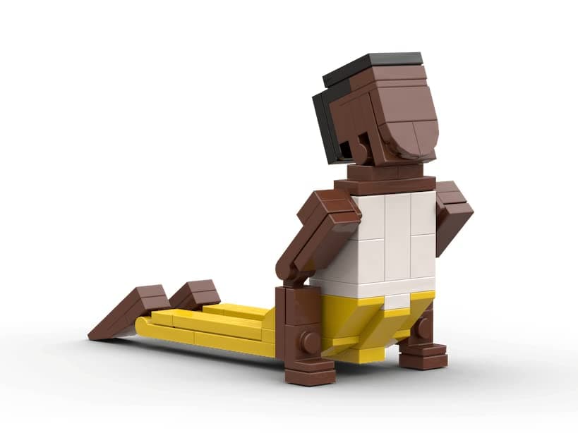 Cool Yoga Figurine Bhujang Asana Cobra Pose 3D Puzzle Cultural Gift Item Indian