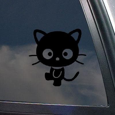 Window Sanrio Hello Kitty Sticker Decal Bike Macbook Auto Car Vinyl Notebook Laptop Die Cut Art Black Chococat