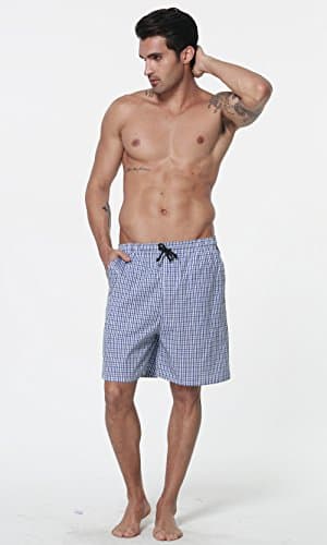 JINSHI Men's Sleep Shorts Lounge Sleepwear 3PACK