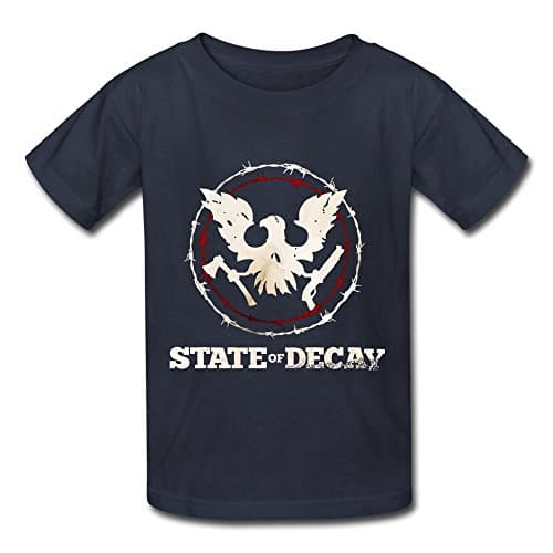 Enocho Youth State Of Decay Logo Kids Boys And Girls T-Shirt - Black