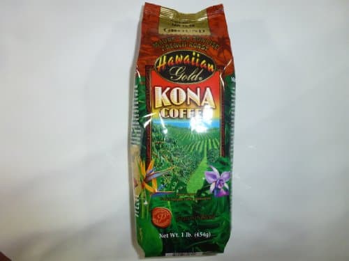 Hawaiian Gold Mauna Loa Sunrise French Roast Ground Kona Coffee 1lb.