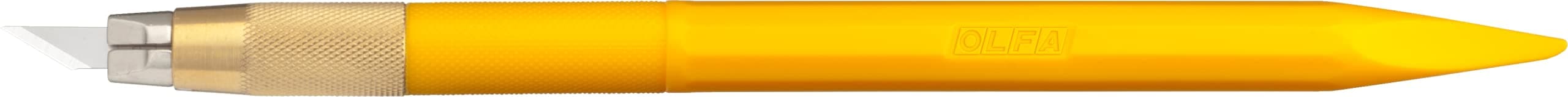 Designer Graphic Art Knife Set (AK-5) - Precision Hobby Craft Knife Kit (1 Knife, 30 Blades, 1 Needle) for Art, Crafts, Scrapbooking, Scoring, Stencil, Replacement Blades: OLFA KB-5 Art Blades