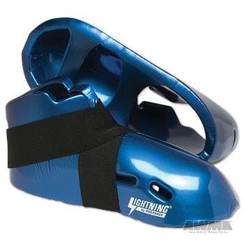 Lightning Kicks Sparring Shoes/Footgear - Blue - Size 5-6 | Child Large