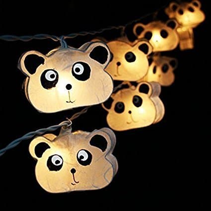 20 White Panda String Fairy Light Home Party Decor Kid Children Room Fancy andbeautiful.