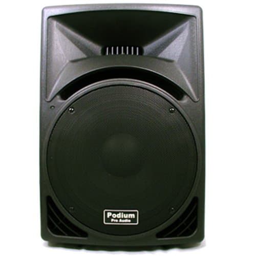 PP15101 PA DJ Karaoke Band Black Pro Audio 15-Inch 900 Watt Two Way ABS Plastic Speaker