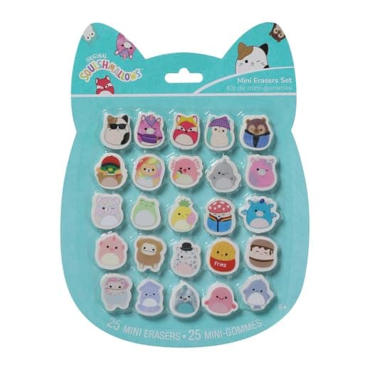 Squishmallows Mini Eraser Set