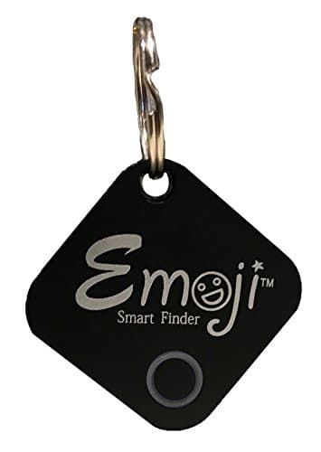 Key Ring Phone Bluetooth Locator for Keys Luggage Set Personal Belongings Tracking System Wireless Key Finder by Emoji Enterprise