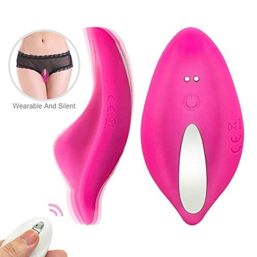 XWZQ Electric Vibrarter for Women Bullet Wireless G -Sport Simulator for Women Mini Invisible Wearable Strapless Stimulator Strap on Panty v?bradors Excited Toy for Woman T-Shirt XWZQ