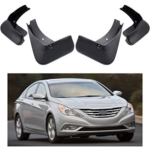 MOERTIFEI Car Mudguard Fender Mud Flaps Splash Guard Kit fit for Hyundai Sonata 2011-2014 12 13