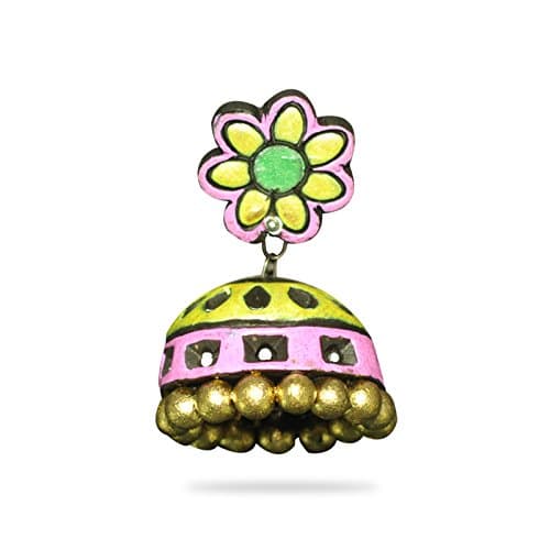 Sunflower Terracotta Jhumka