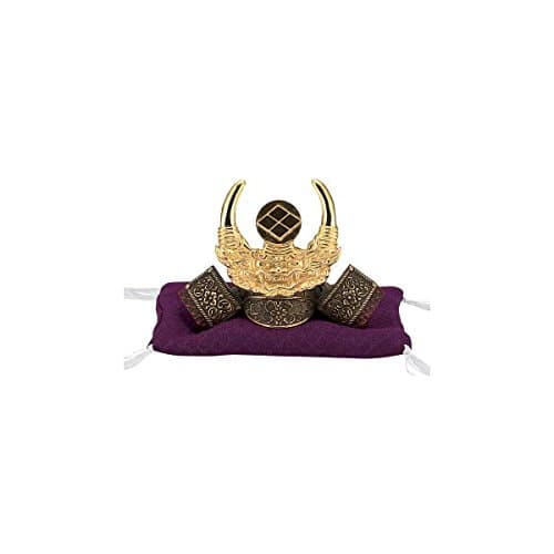 Tokyo Matcha Selection Japanese Samurai Kabuto helmet - Takeda Shingen - with cushion, box - Japan import [Standard ship by EMS with Tracking number & Insurance]