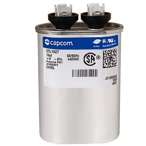 Genteq 97F5300-10 uf MFD 440 Volt VAC - Oval Run Capacitor Upgrade