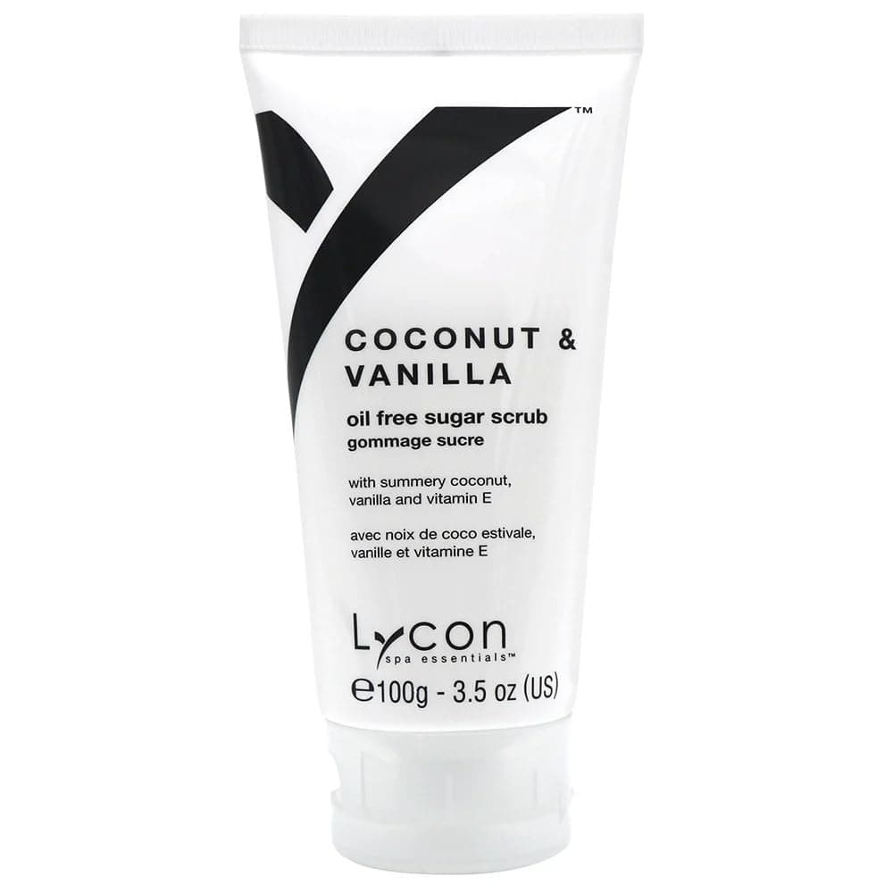 Lycon Coconut and Vanilla Sugar Body Scrub - 100g