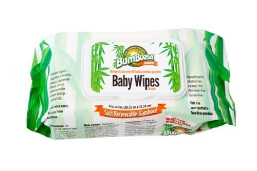 Bum Boosa Bamboo Products Baby Wipes - 12 Pack44; 960 Count