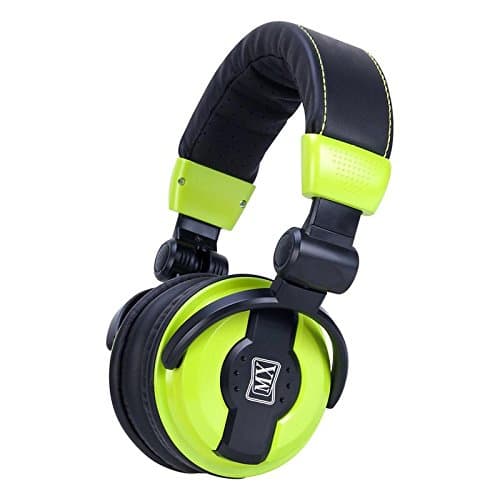 MX Value On Ear DJ Headphones - Green