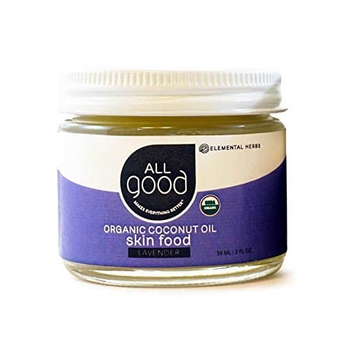 All Good Coconut Oil Skin Food (Single, Lavender)