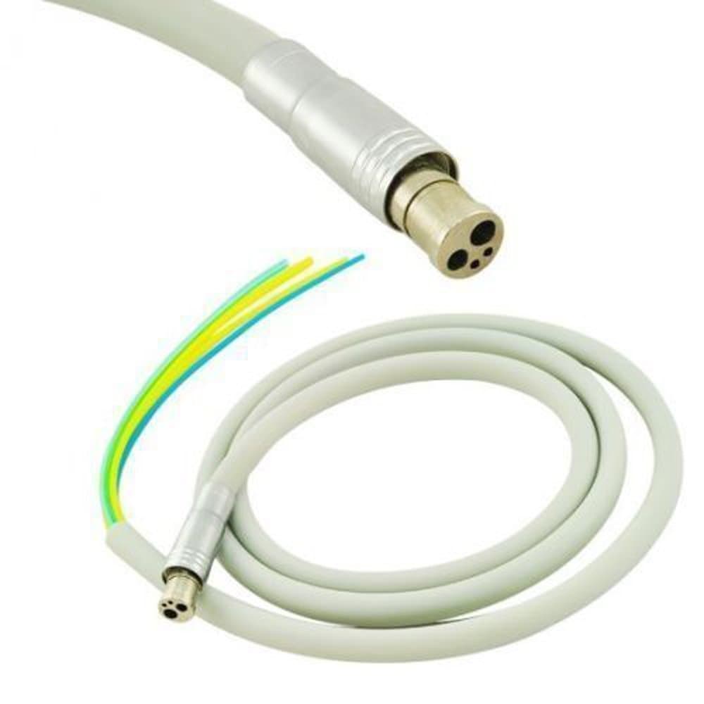 Silicone Tube Connector for High Speed Hand Kit 4 Holes (Pack of 3)