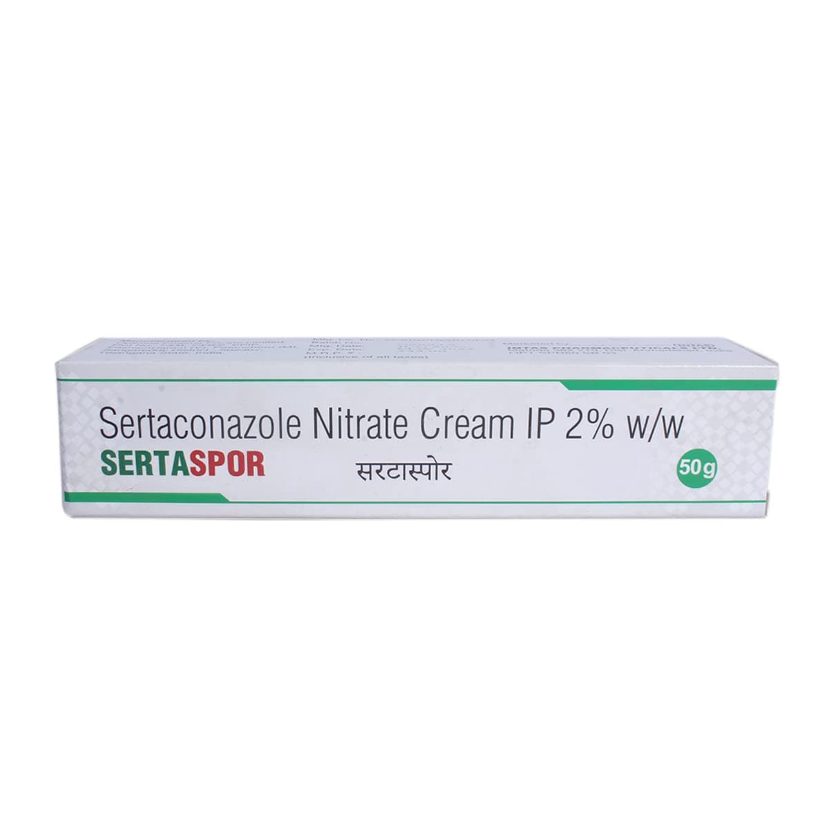 Sertaspor 2% W/W - Tube of 50 gm Cream