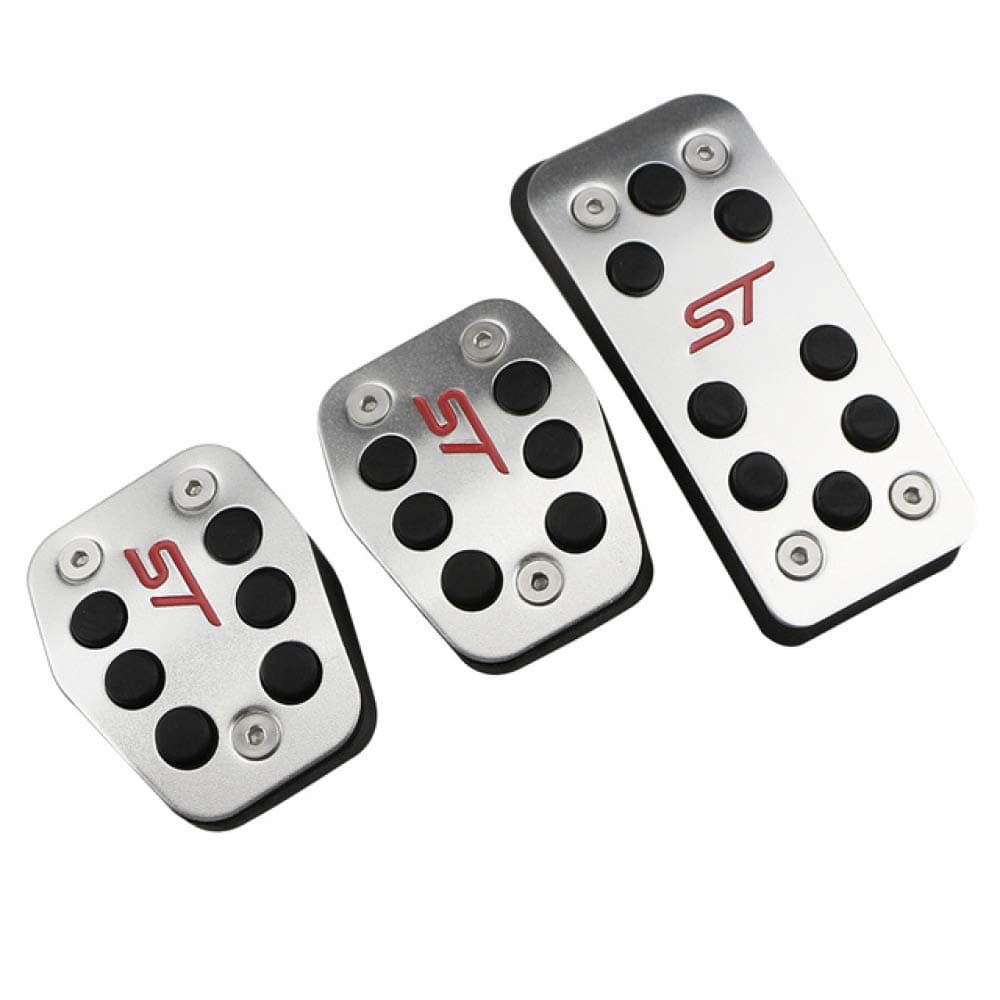 Car Pedal Cover Non Slip Accelerator Pedal Brake Pedal Accessories, Fit For Ford Focus 2 3 4 MK2 MK3 MK4 RS ST Kuga Escape