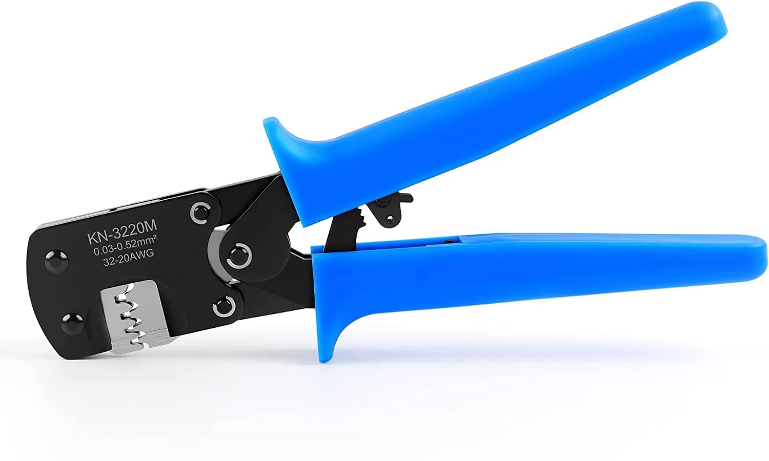 Micro Molex Crimper: Compatible with D-Sub, JST, JAE Connectors, 32-20AWG / 0.03-0.52mm², Ideal for Wire Crimping, Electrical Repairs