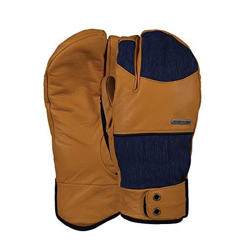 Pow Tanto Trigger Ski Snowboard Mitt Cascade Series Tobacco Extra Large