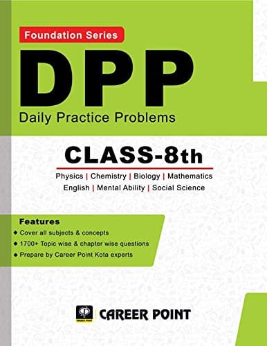 Class 8: Daily Practice Problems (DPP) for Competitive Exams Foundation (All in One) - by Career Point Kota Paperback