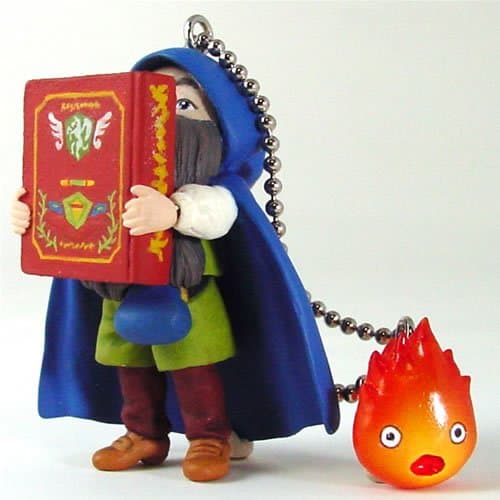 Co Minica display model collection "Howl's Moving Castle" Marx B & C Calcifer
