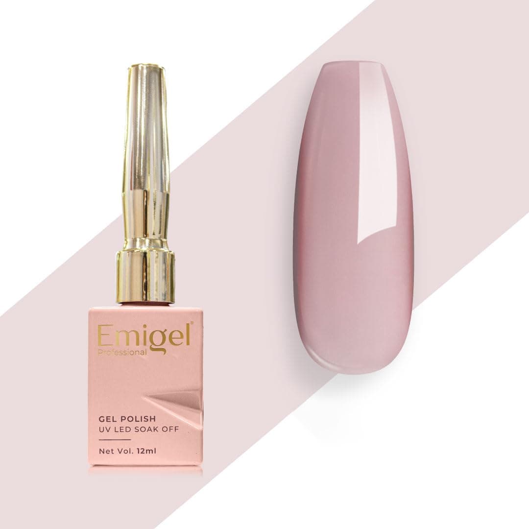 Professional UV Gel Polish LILAC GREY - E001| Cured With UV LED Lamp | For Permanent Nail Extension 12ml