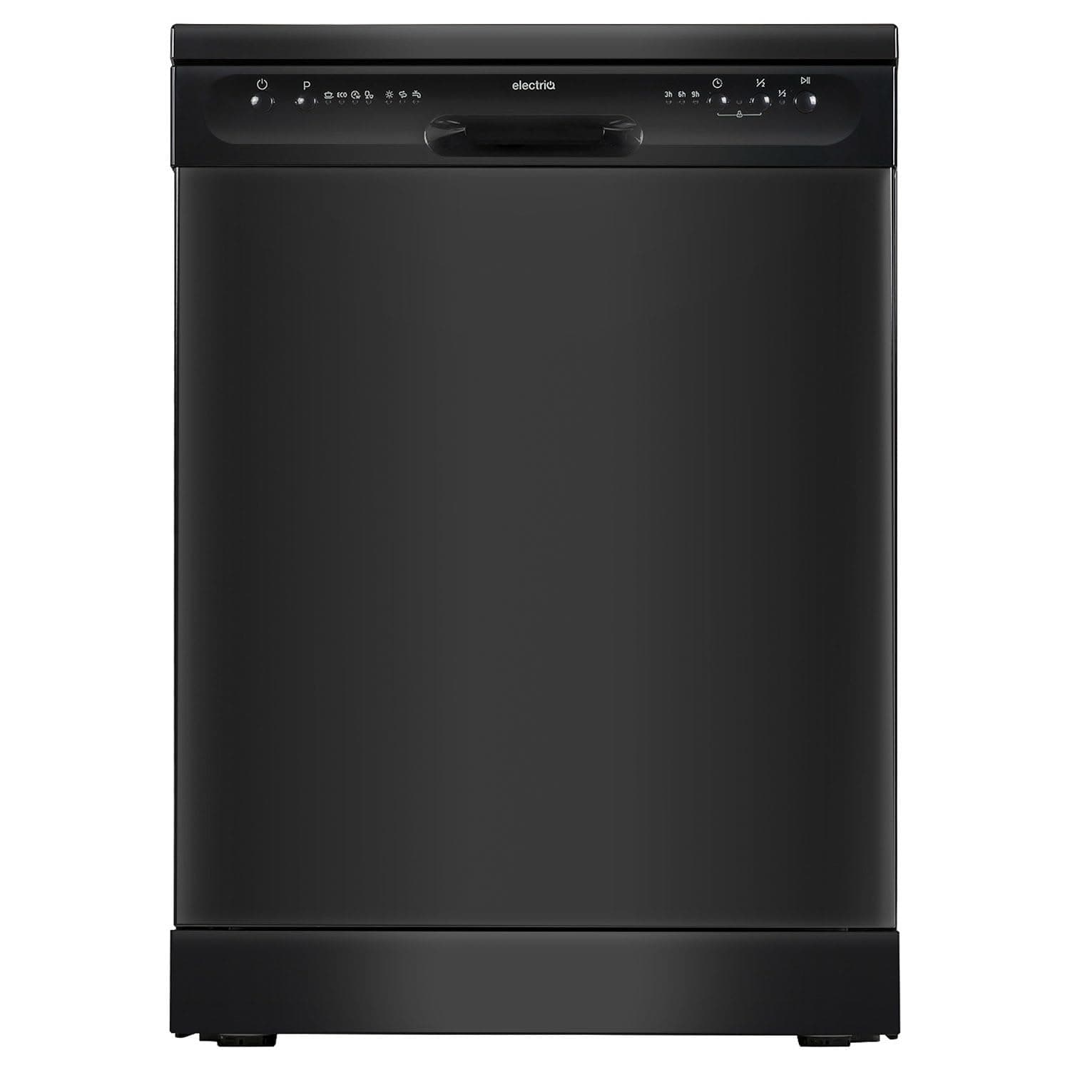 electriQ Freestanding Dishwasher - Black