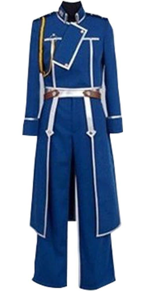 FullMetal Alchemist Roy Mustang Cosplay Uniform Costume