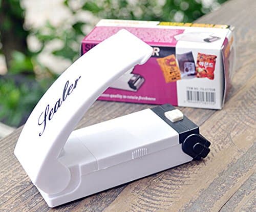 Battery Operated Mini Plastic Bag Sealer (White)