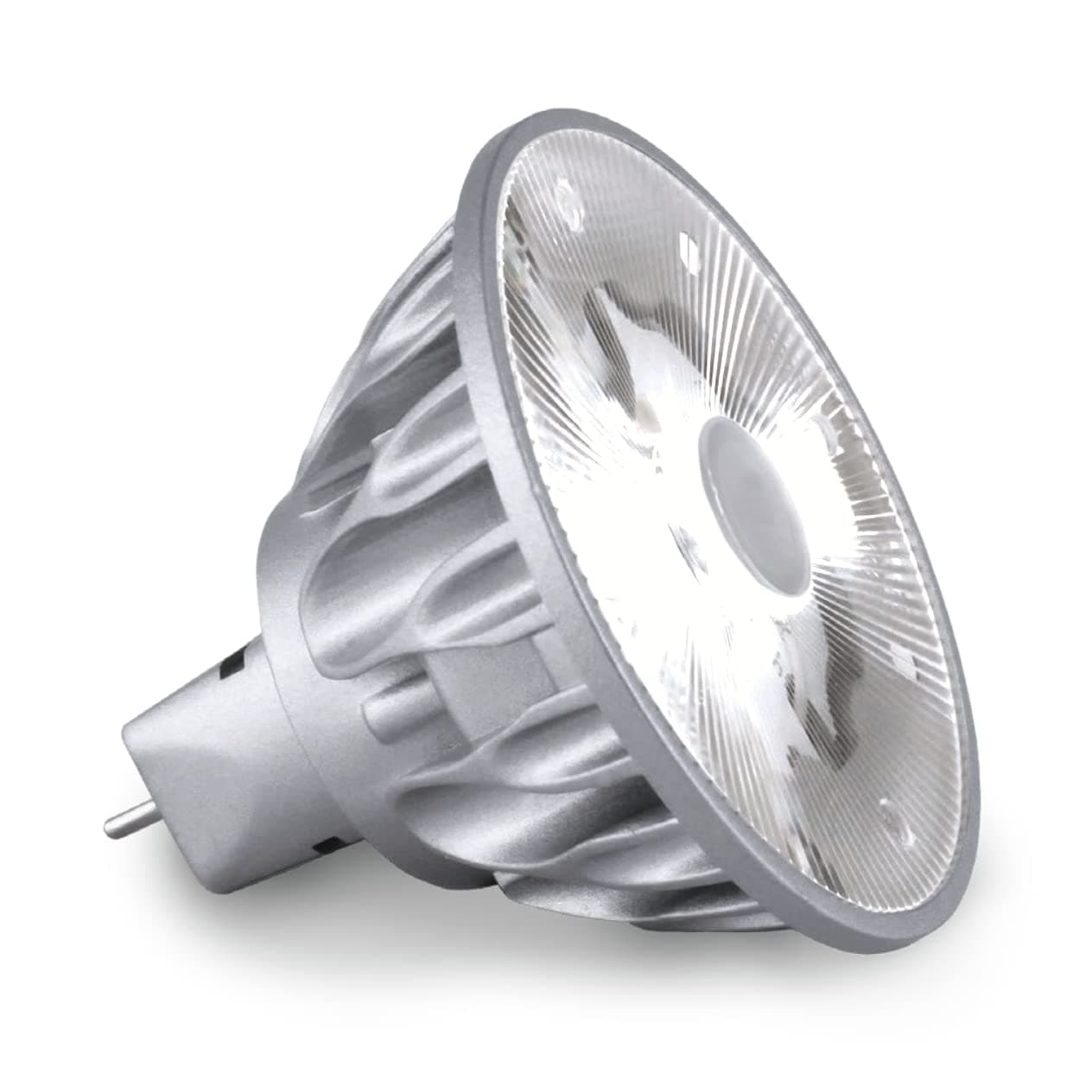 Bulbrite SM16-07-10D-940-03 SORAA 7.5W LED MR16 4000K VIVID3 10° Dimmable Light Bulb, Silver